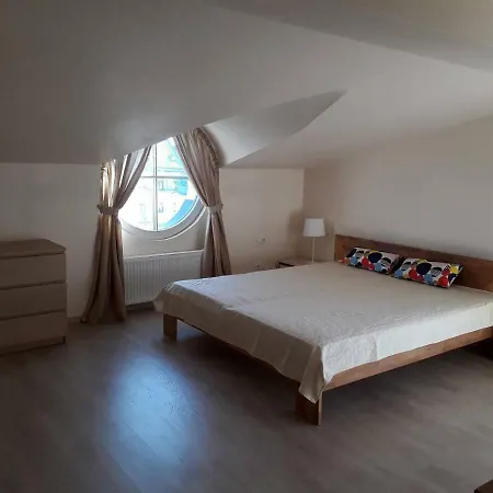 Apartament Bright Penthouse In The Center With A Roof Terrace Ryga